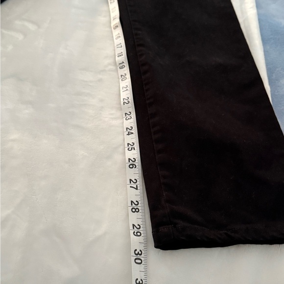 Kenneth Cole Black Straight Leg Jeans Women’s Size 12 – Classic Fit Denim Pants - Picture 4 of 7